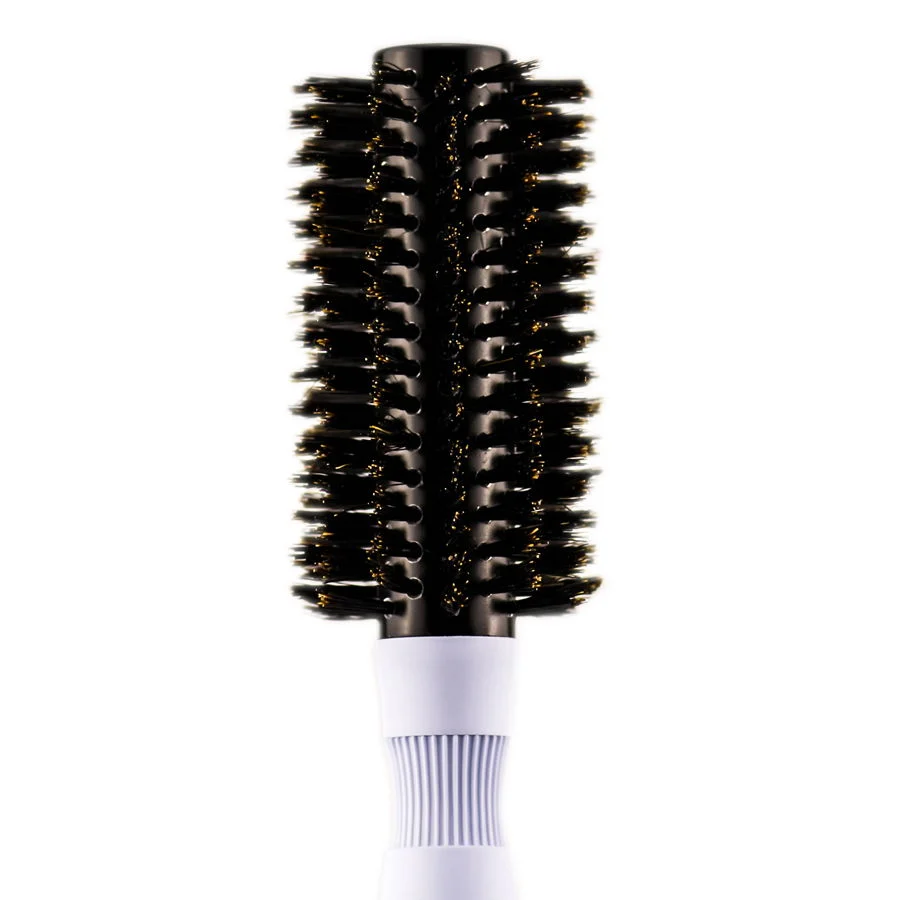 Ceramic Round Natural Bristle Brush - Small