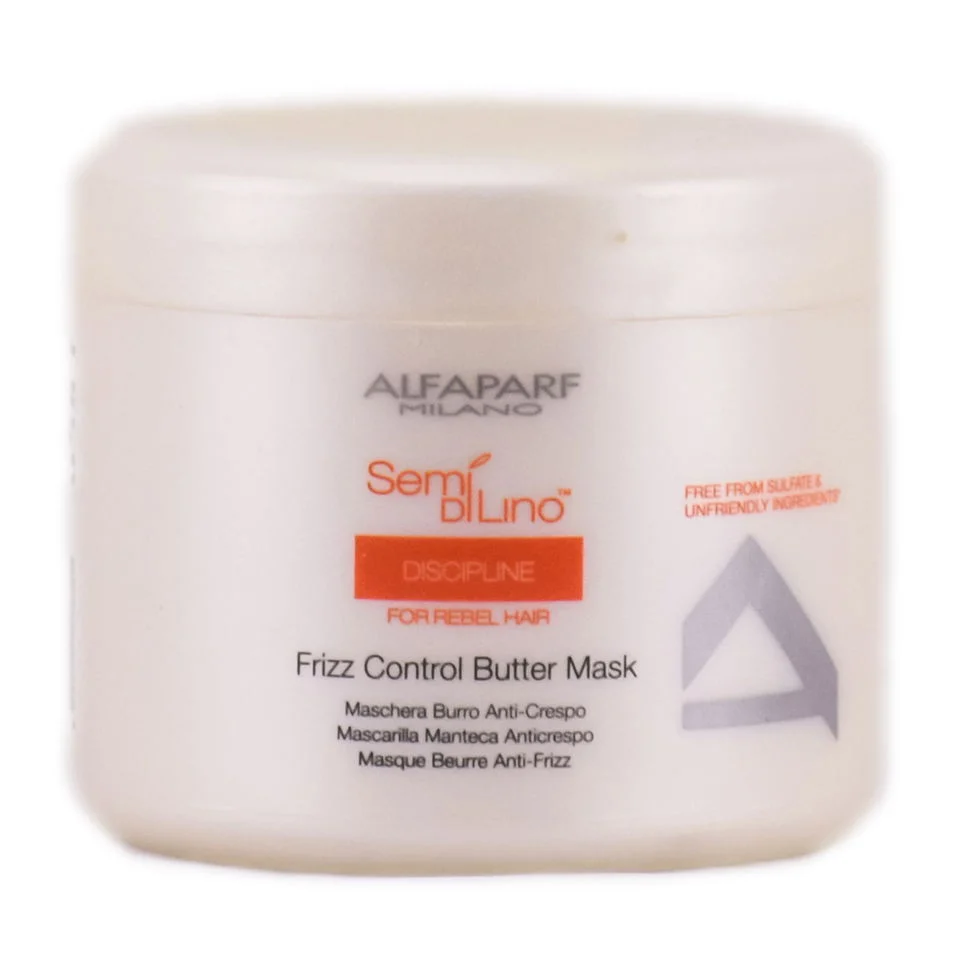 Alfaparf Semi Di Lino Discipline Frizz Control Butter Mask - Size : 17.28 oz
