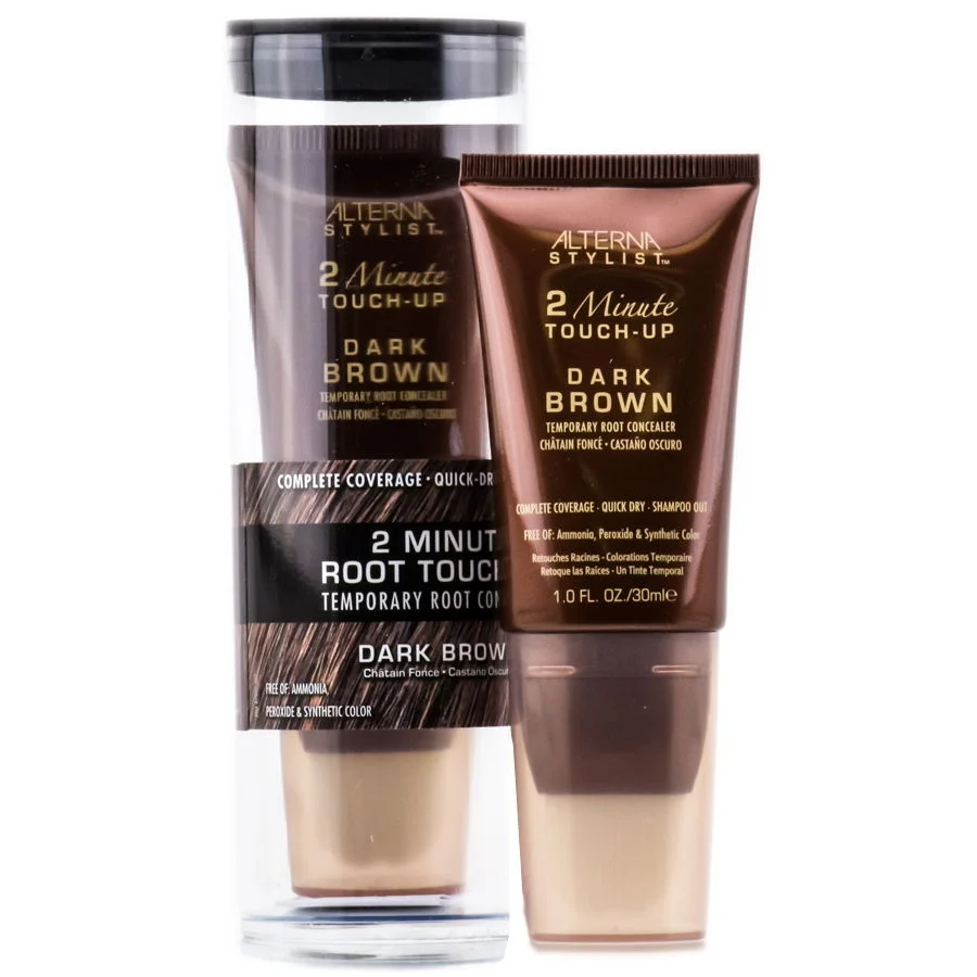 Stylist 2 Minute Root Touch - Color : Dark Brown - 1 oz
