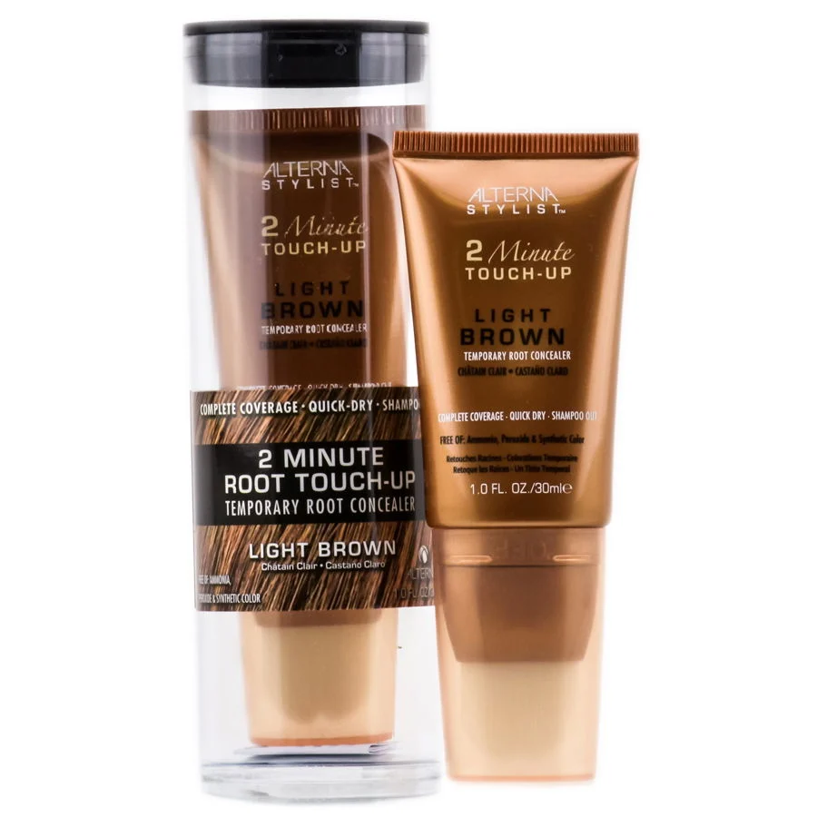 Stylist 2 Minute Root Touch - Color : Light Brown - 1 oz