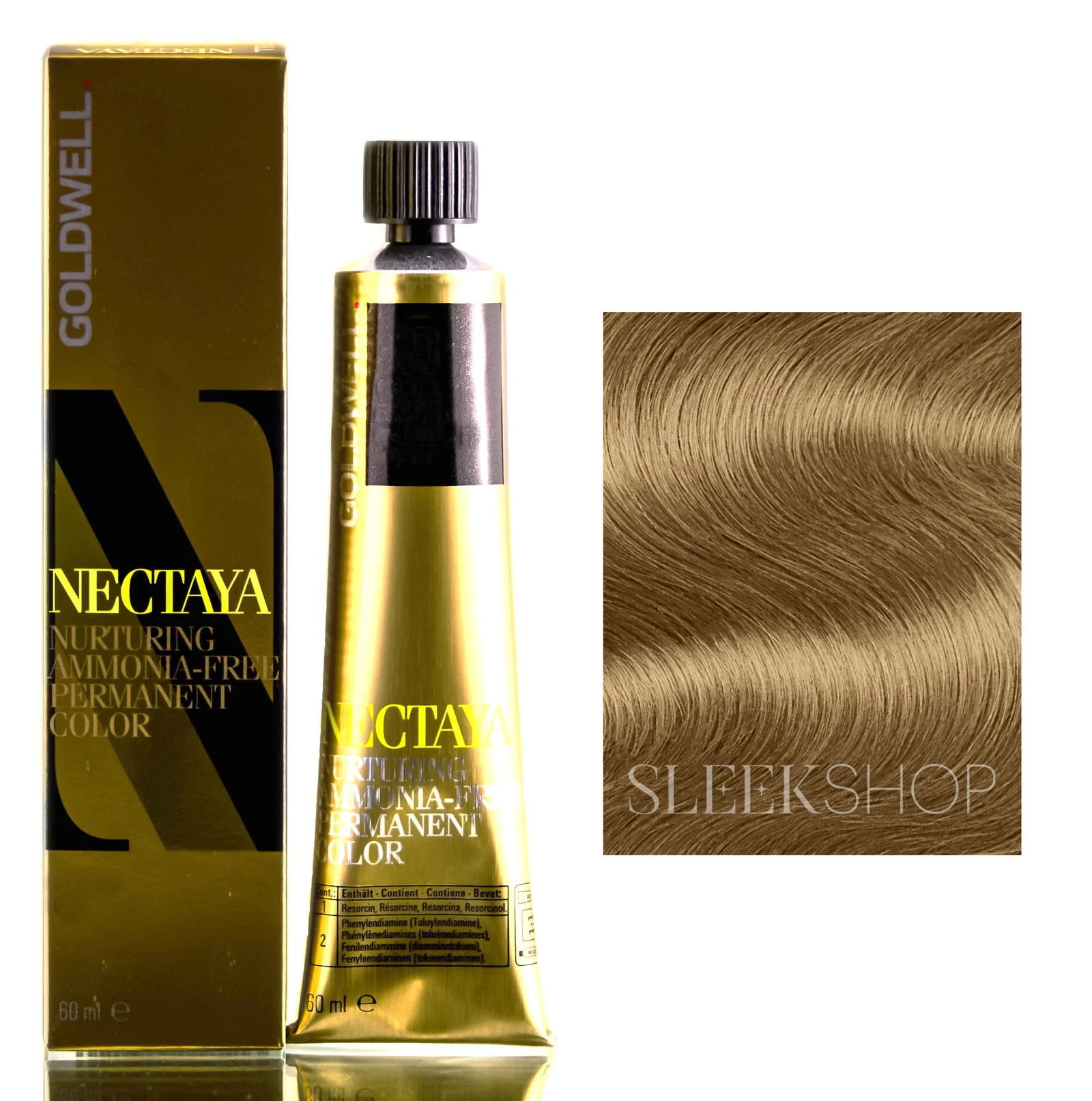 Nectaya Ammonia-Free Permanent Nurturing Hair Color - 9N Very Light Blonde