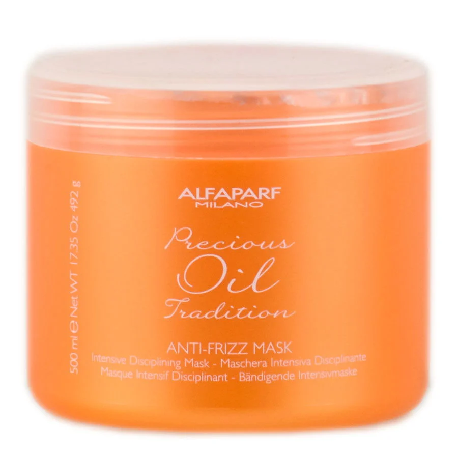Alfaparf Semi Di Lino Precious Oil Tradition Anti-Frizz Mask - Size : 17.35 oz