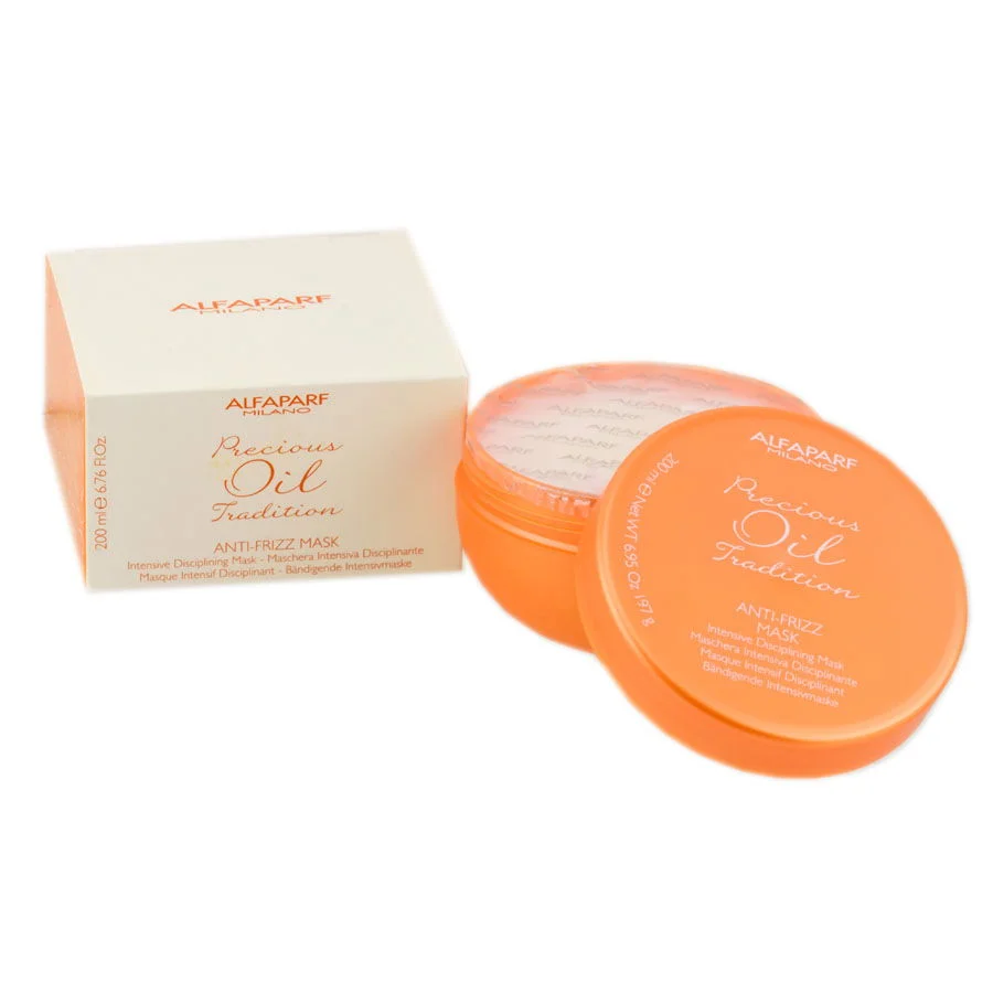 Alfaparf Semi Di Lino Precious Oil Tradition Anti-Frizz Mask - Size : 6.76 oz