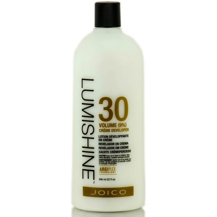 Lumishine Volume Cream Developer - Option : 30/9% - 32 oz