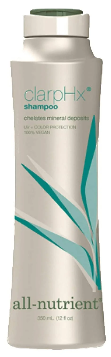 All - Nutrient ClarpHx Active Clarifying Shampoo, Chelates Mineral Deposits - Size : 12 oz