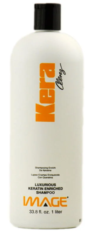 Kera Clenz - Luxurious Keratin Enriched Shampoo - Size : 33 oz / liter