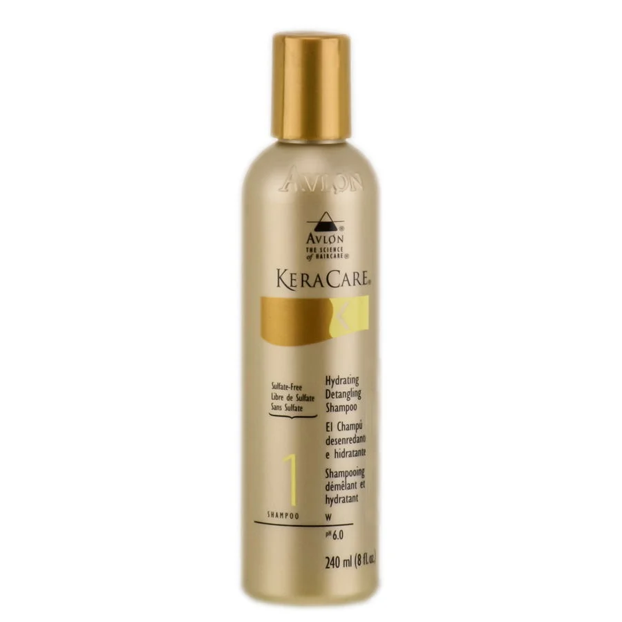 Avlon KeraCare Hydrating Detangling Shampoo (Sulfate-Free Formula) - 8 oz