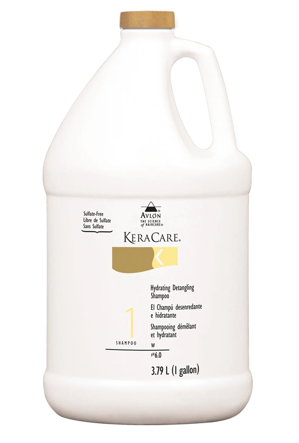 Avlon KeraCare Hydrating Detangling Shampoo (Sulfate-Free Formula) - 1 Gal