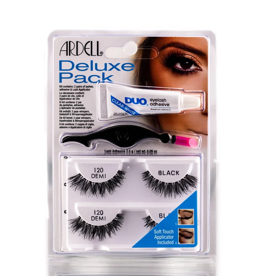 Ardell Deluxe Pack - Demi 120 - Black Lashes