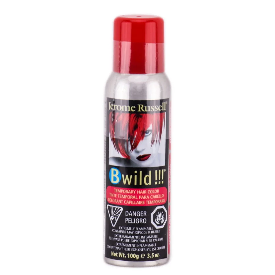 Bwild Temporary Hair Color Spray - Cougar Red - 3.5 oz