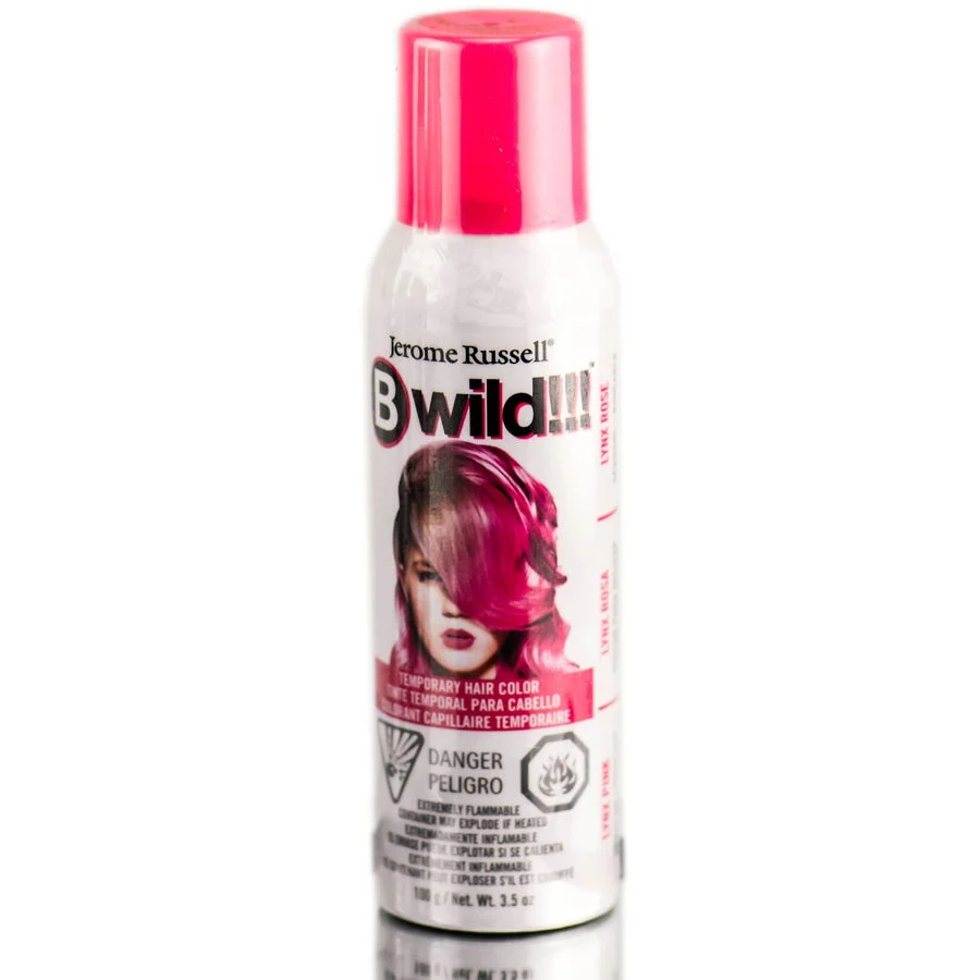 Bwild Temporary Hair Color Spray - Lynx Pink - 3.5 oz