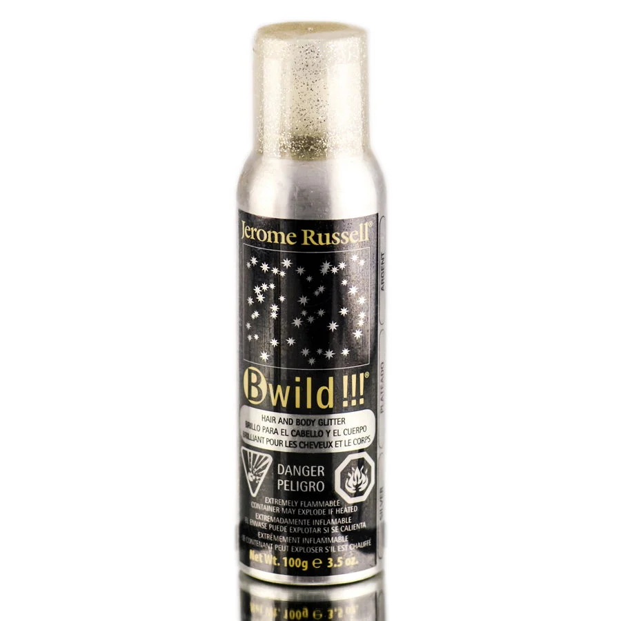 Bwild Temporary Hair Color Spray - Silver - 3.5 oz