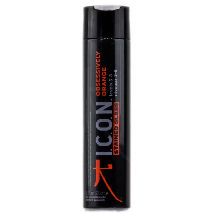 Icon Stained Glass Semi-Permanent Hair Color - Obsessively Orange