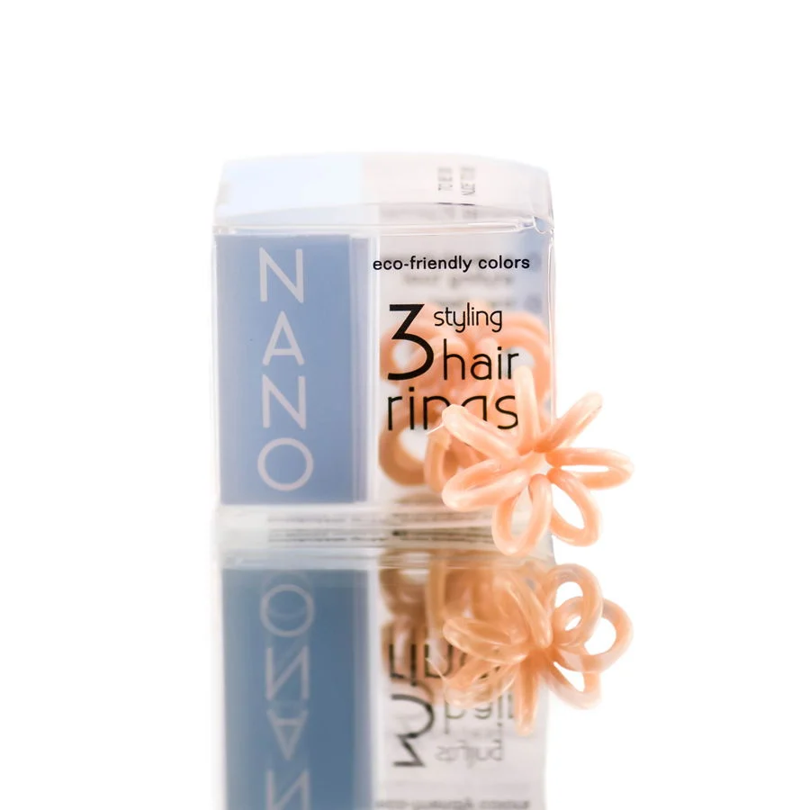 The Traceless Hair Ring - 'Nano' - Option : To Be Or Nude To Be