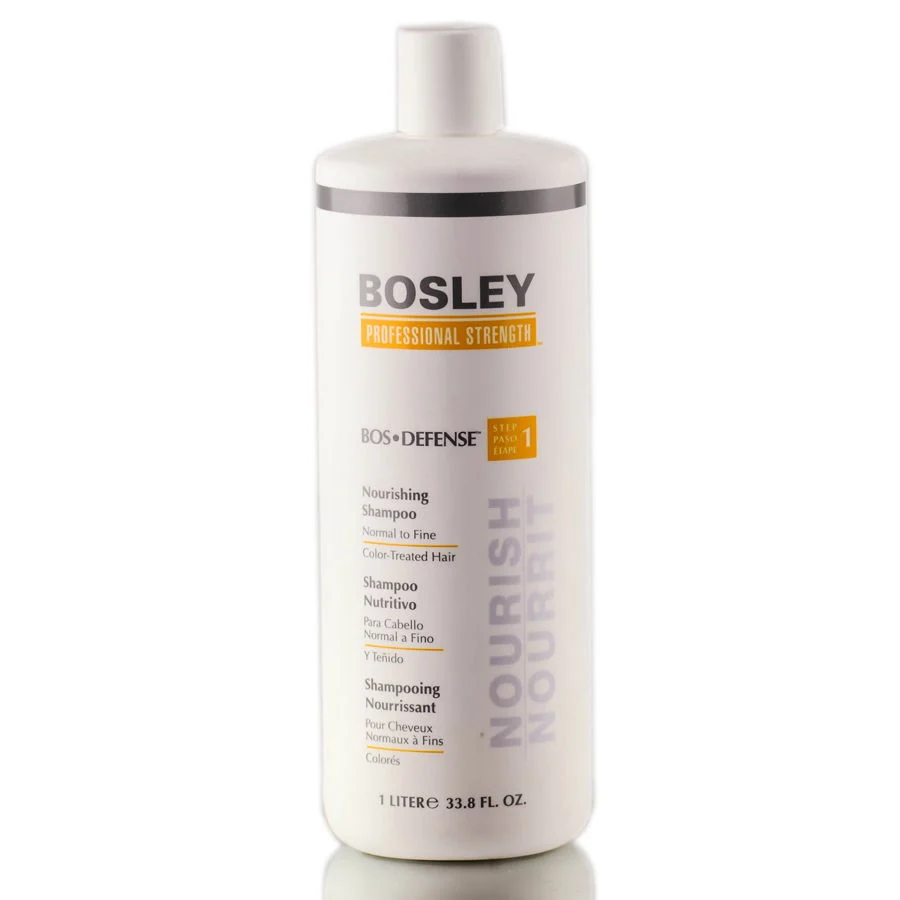 BosleyMD Defense Nourishing Shampoo for Normal to Fine / Color-Treated Hair - Size : 33.8 oz / liter