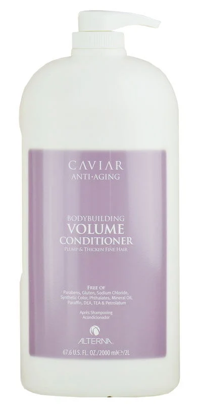 Caviar Anti-Aging Bodybuilding Volume Conditioner - Size : 67.6 oz / half gallon