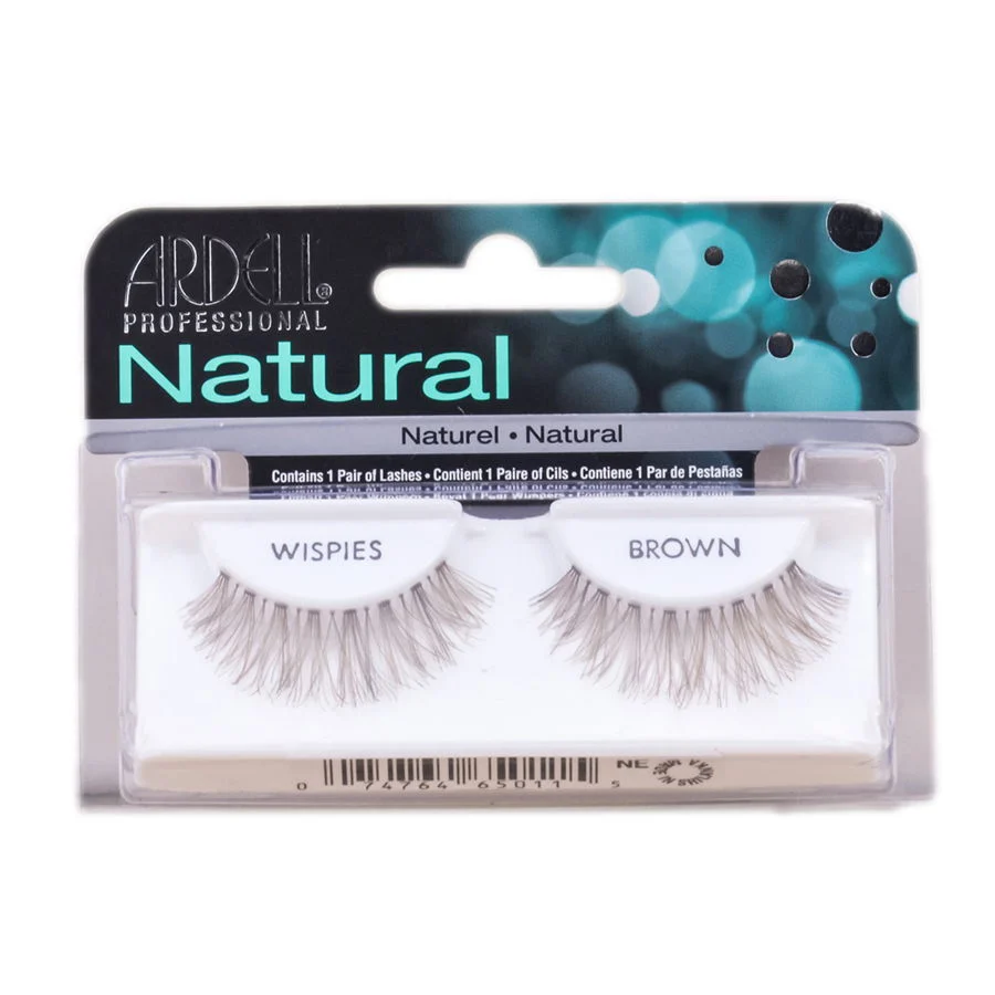 Ardell Professional Natural Lashes - Wispies Brown #65011