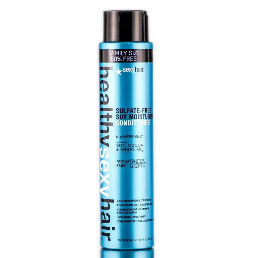 Healthy SexyHair Sulfate-Free Soy Moisturizing Conditioner - Size : 16.9 oz