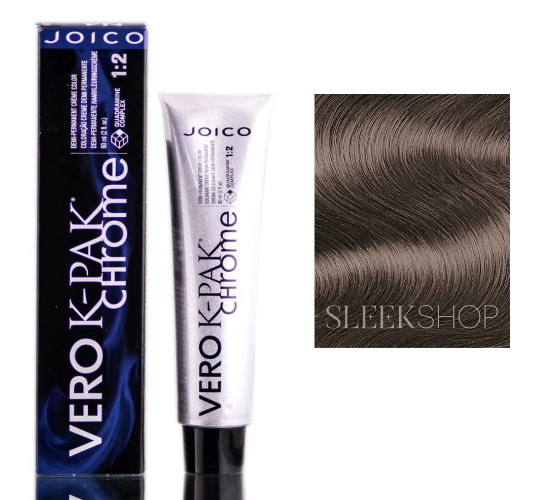 Vero K-Pak Chrome Demi-Permanent Creme Color - A7 Dark Ash Blonde