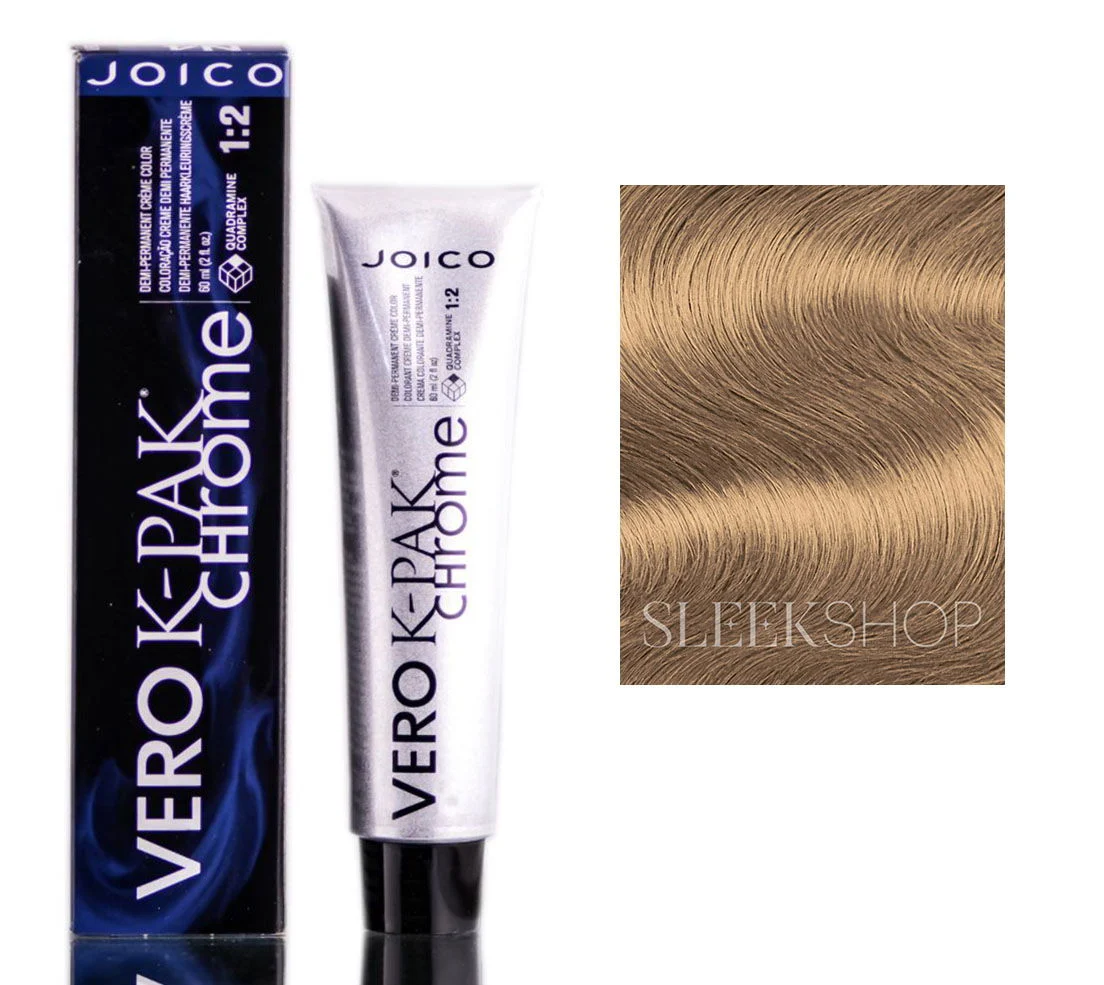 Vero K-Pak Chrome Demi-Permanent Creme Color - G8 24k Gold