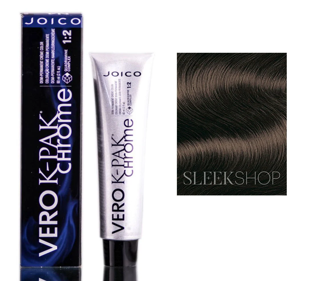 Vero K-Pak Chrome Demi-Permanent Creme Color - N4 Coffee Bean