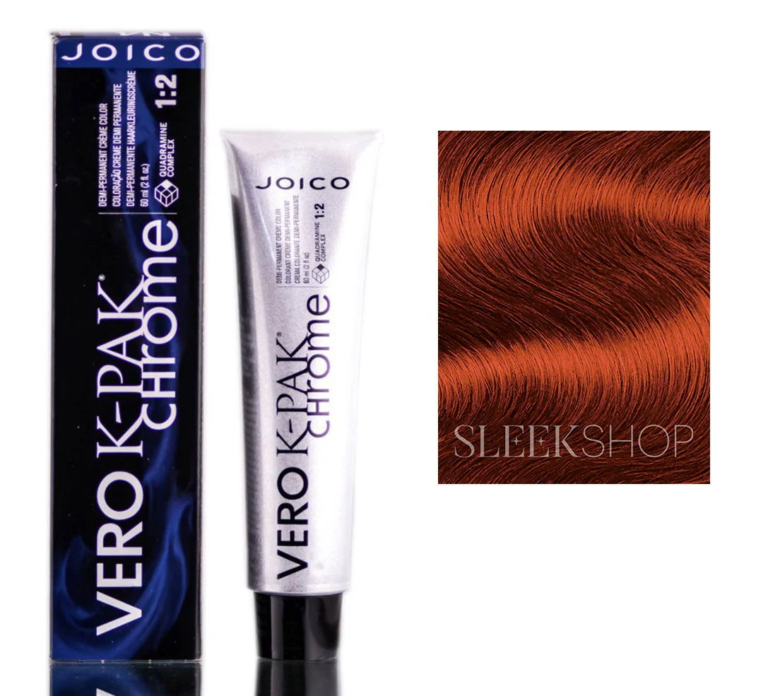 Vero K-Pak Chrome Demi-Permanent Creme Color - RC6 Copper Wind