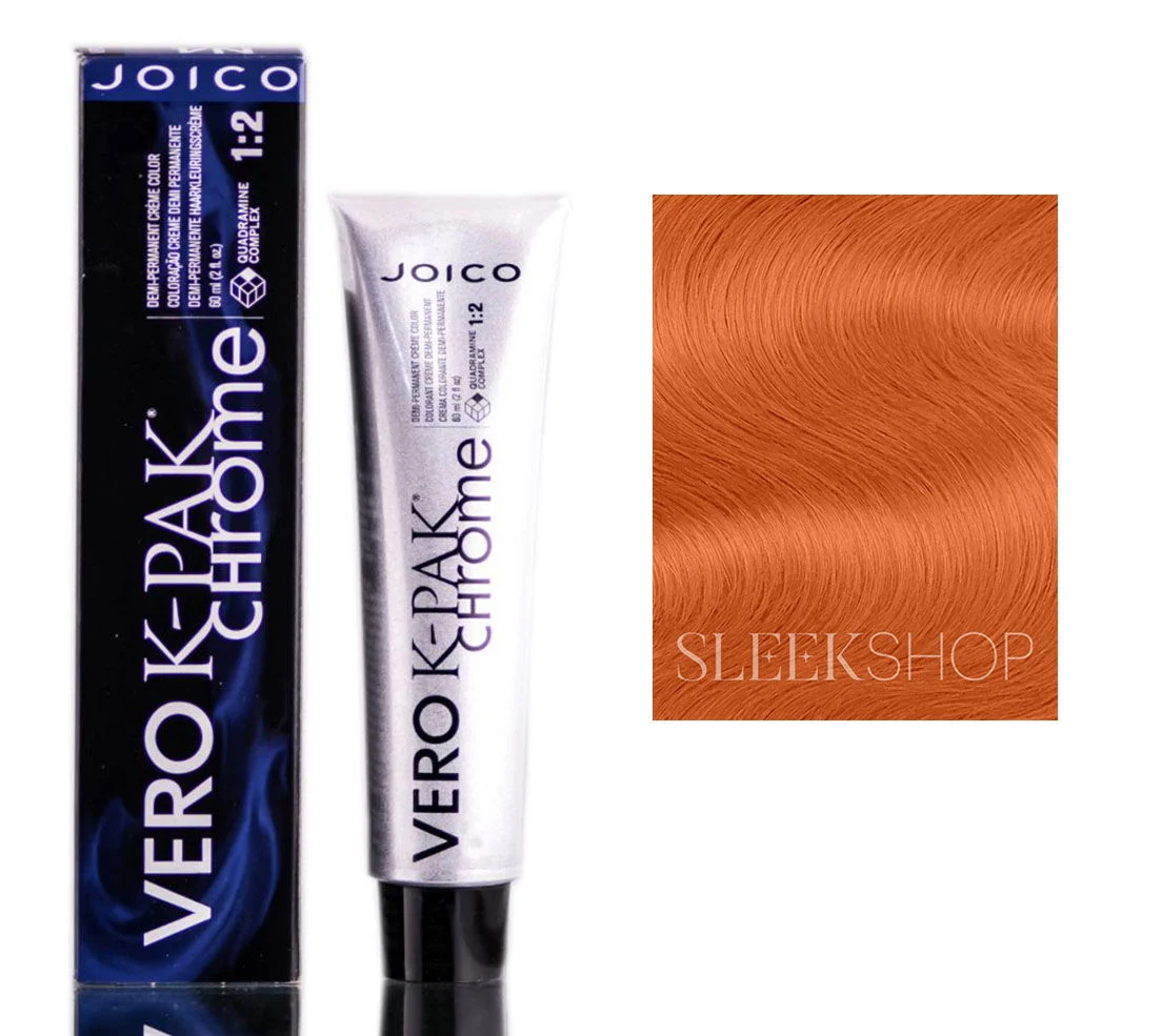 Vero K-Pak Chrome Demi-Permanent Creme Color - RC8 Orange Crush