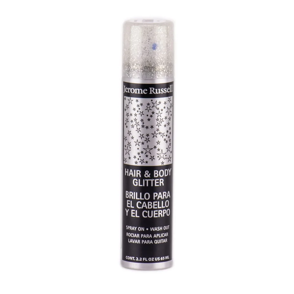 Hair and Body Glitter - Color : Silver - 2.2 oz