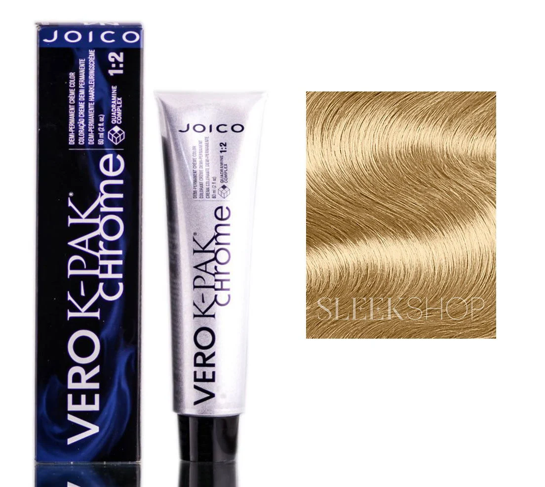 Vero K-Pak Chrome Demi-Permanent Creme Color - G9 Spun Gold