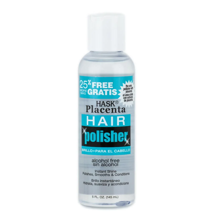 Placenta Hair Polisher - Alcohol Free - Size : 5 oz