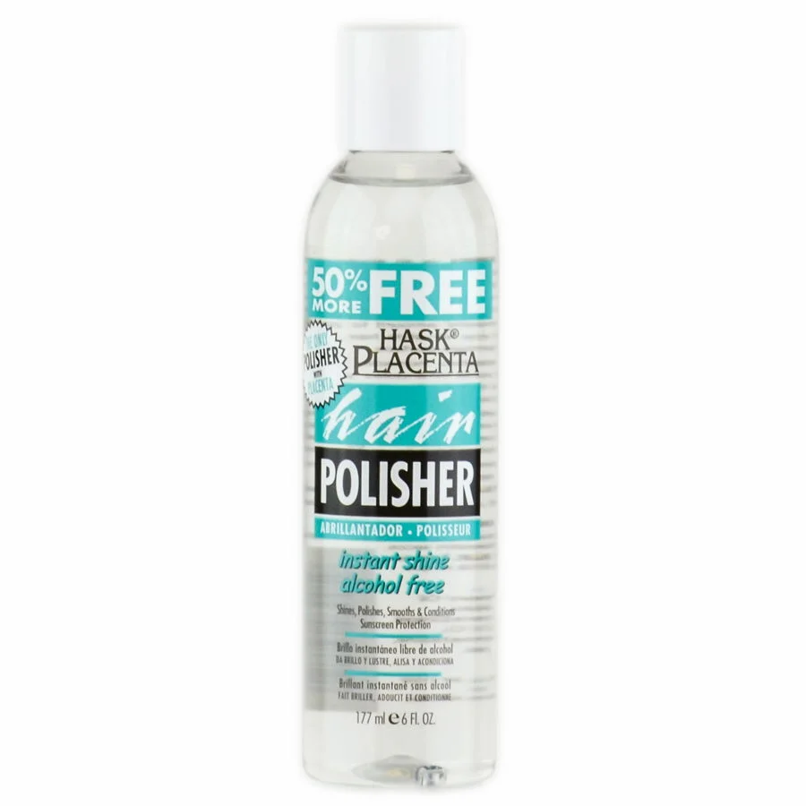 Placenta Hair Polisher - Alcohol Free - Size : 6 oz