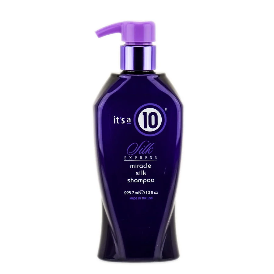 It's a 10 Silk Express Miracle Silk Shampoo - Size : 10 oz