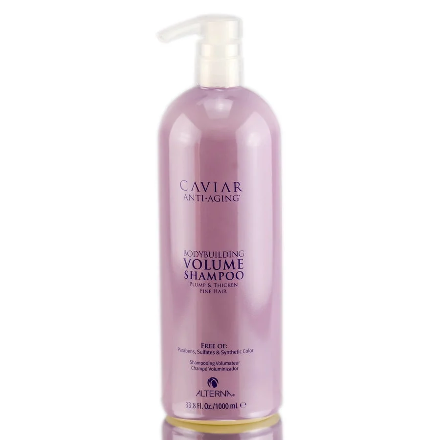 Caviar Anti-Aging Bodybuilding Volume Shampoo - Sulfate-Free - Size : 33.8 oz