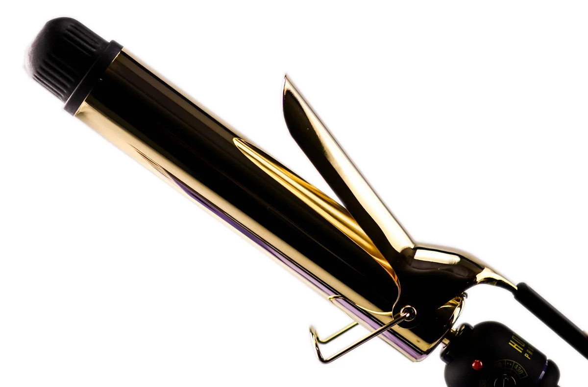Professional Salon 24k Gold Extended Barrel Curling Iron/ Wand - 1 1/2" Inch