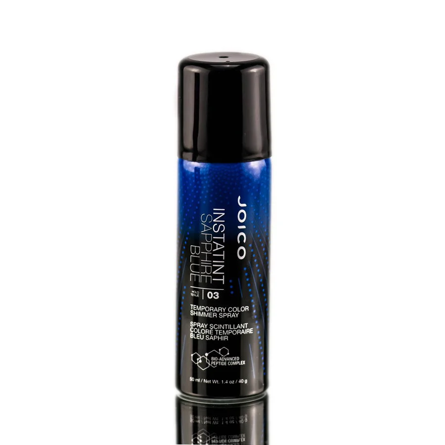 Instatint Temporary Color Shimmer Spray - Sapphire Blue