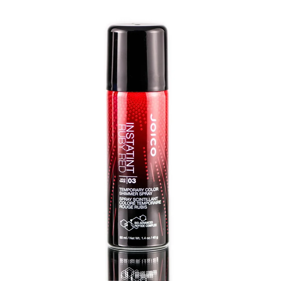 Instatint Temporary Color Shimmer Spray - Ruby Red