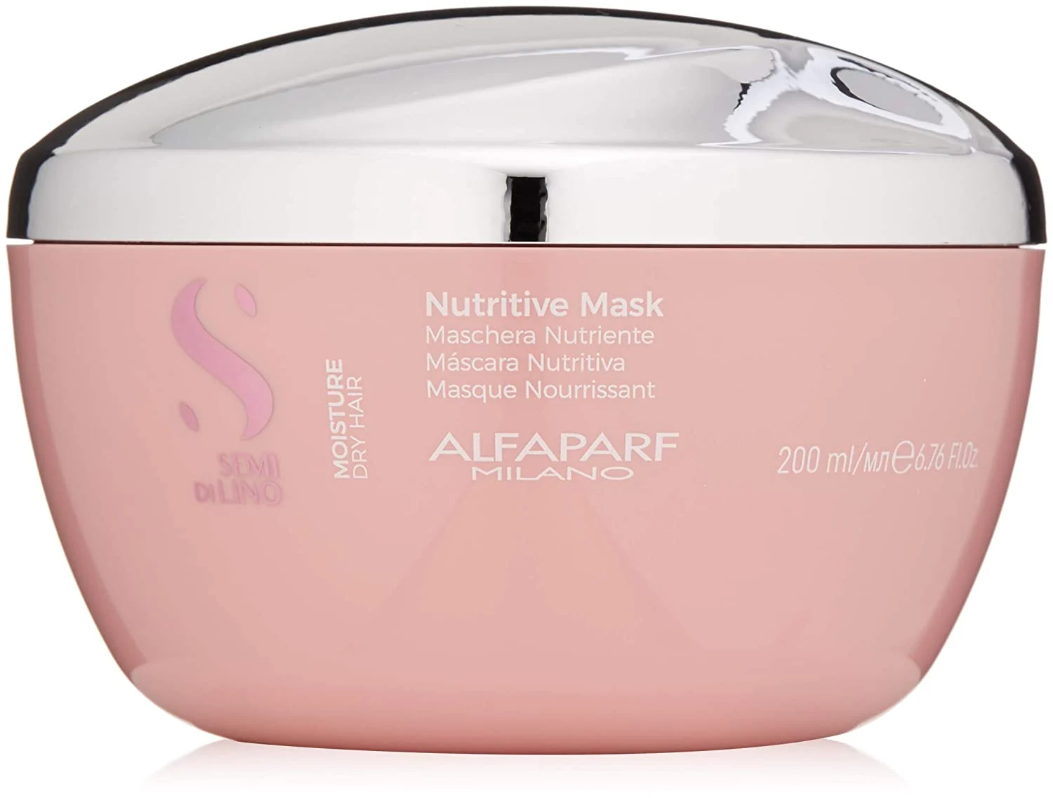 Alfaparf Semi Di Lino Moisture Nutritive Mask - Size : 6.76 oz