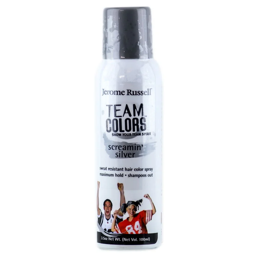 Team Colors Spray - Color : Screamin Silver - 3.5 oz