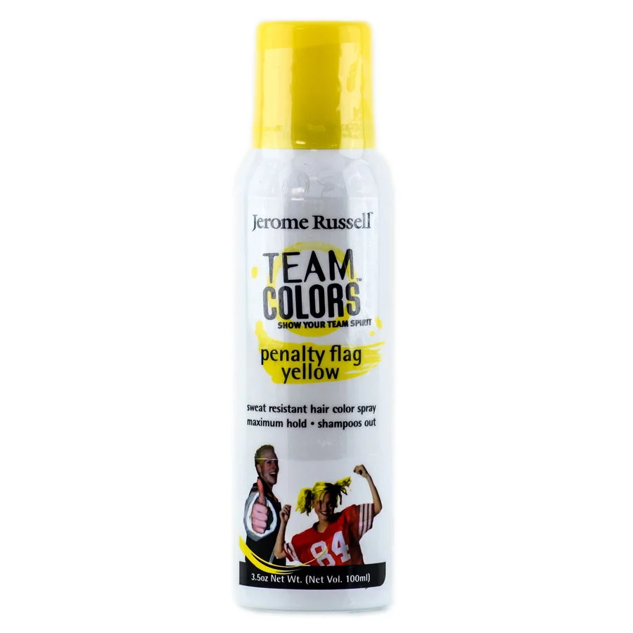 Team Colors Spray - Color : Penalty Flag Yellow - 3.5 oz