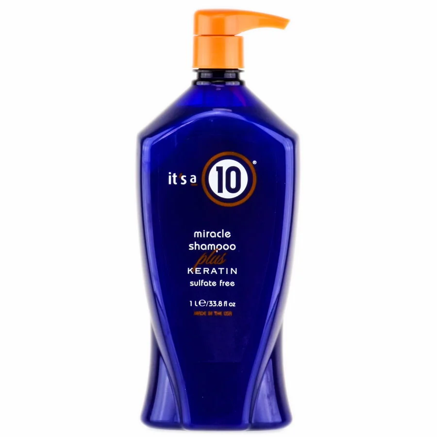Miracle Shampoo Plus Keratin - 33.8 oz / liter
