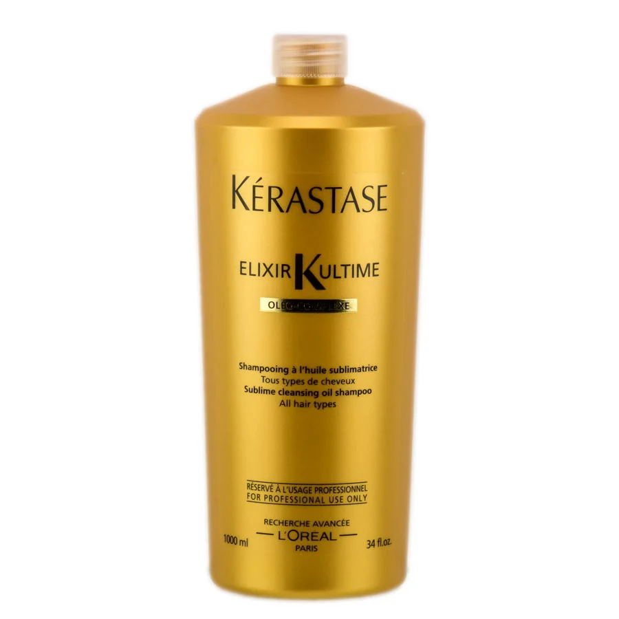 Elixir Ultime Sublime Cleansing Oil Shampoo - Size : 34 oz / liter