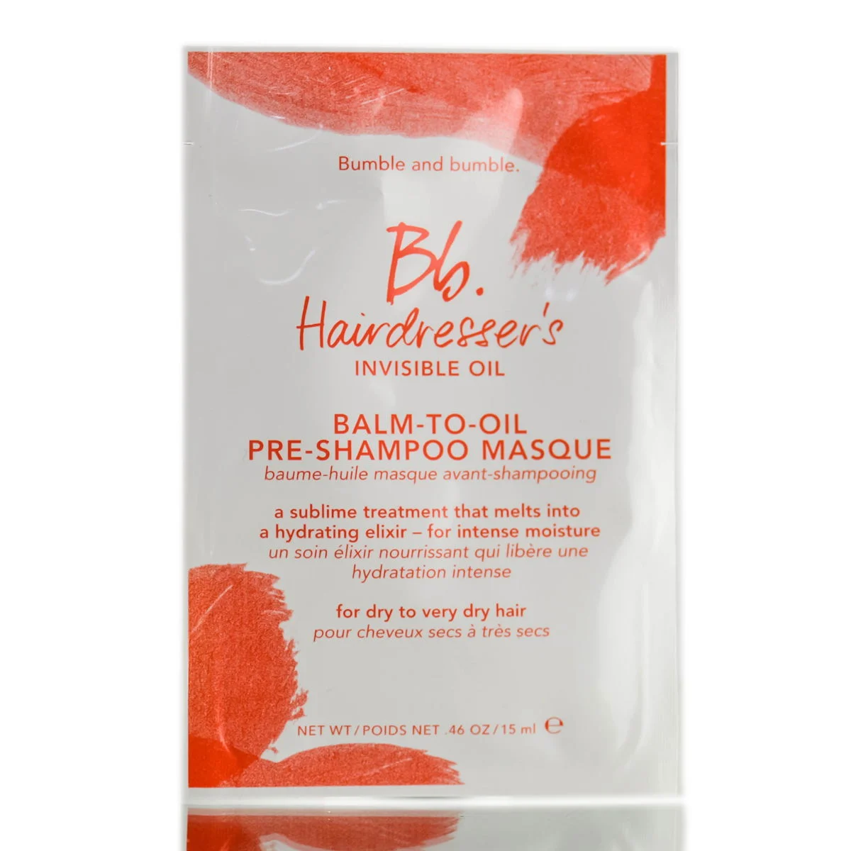 Bb. Hairdresser's Invisible Oil Balm-to-Oil Pre-Shampoo Masque - Size : 0.46 oz