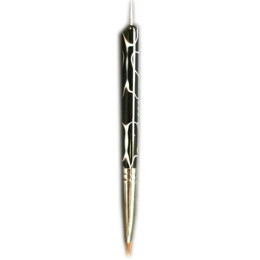 666 French Marble Brush - Color : Black - Size 16