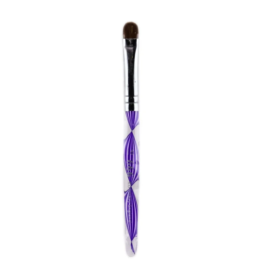 666 French Marble Brush - Color : Purple - Size 16