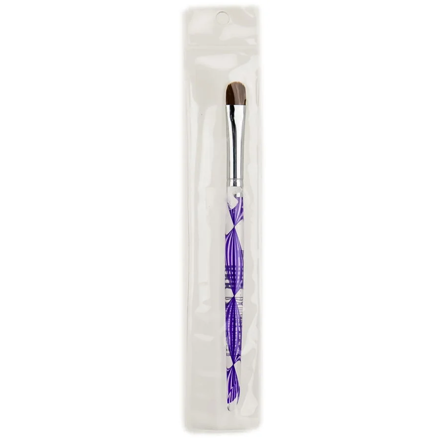 666 French Marble Brush - Color : Purple - Size 14