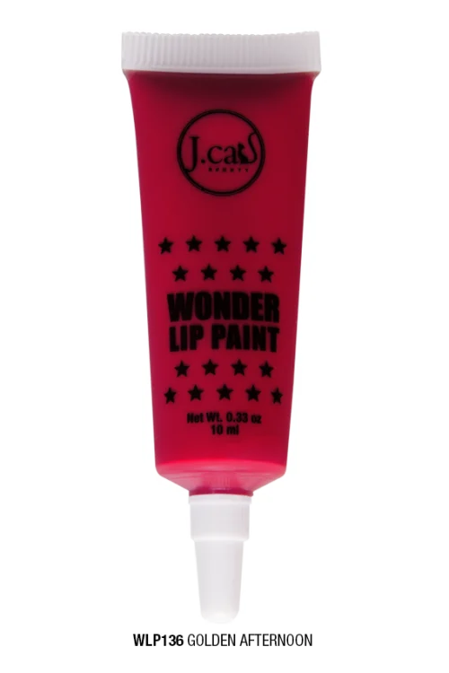 J Cat Wonder Lip Paint - Color : Golden Afternoon - 136