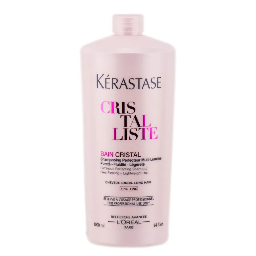 Cristalliste Bain Cristal Luminous Perfecting Shampoo (Fine) - Size : 34 oz