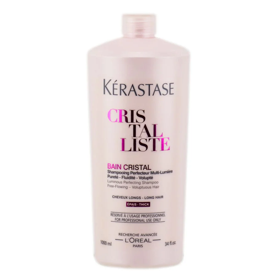 Cristalliste Bain Cristal Luminous Perfecting Shampoo (Thick) - Size : 34 oz / liter