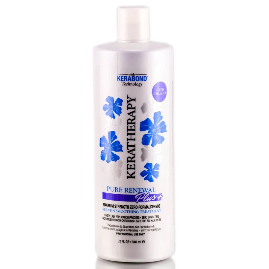 Pure Renewal Keratin Smoothing Treatment - Option : PLUS - 32 oz