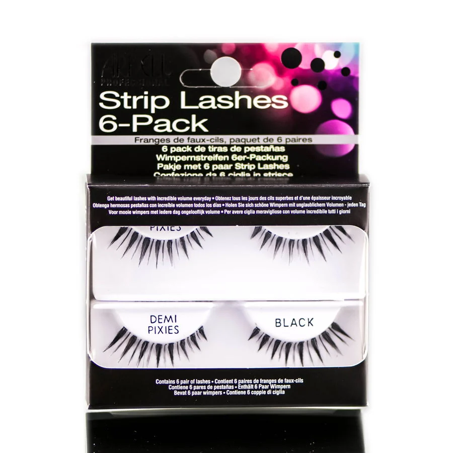Ardell Strip Lashes 6-Pack - Demi Pixies